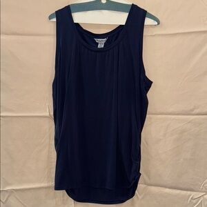 Tommy Bahama Navy Sleeveless Top